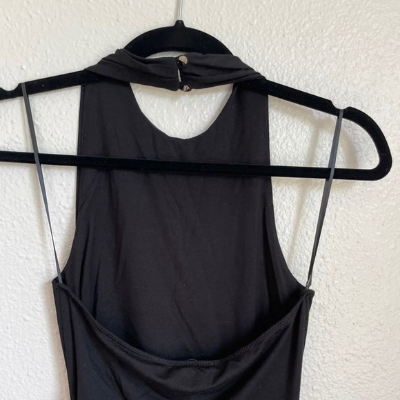 ASTR Ruched Side Halter Midi Dress NWT, size XS - Picture 5 of 8